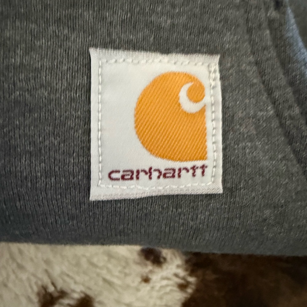Carhartt John Deere  Gray hoodie Sweatshirt